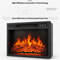 3D Flame Electric Fireplace Heater