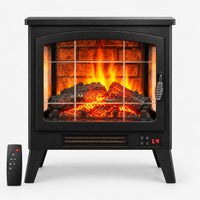 21” Three-Sided Freestanding Electric Fireplace
