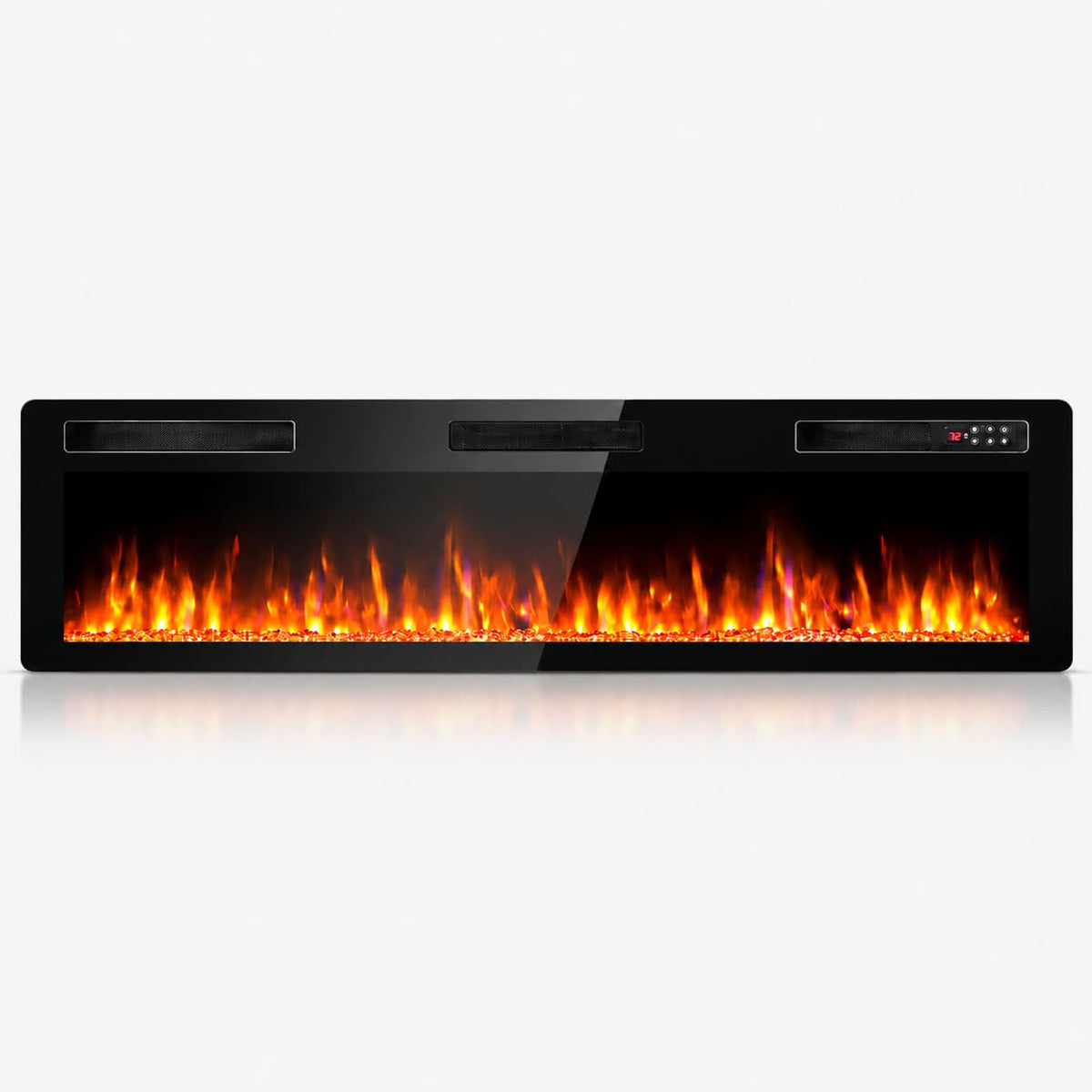 72” Ultra-Thin Linear Electric Fireplace