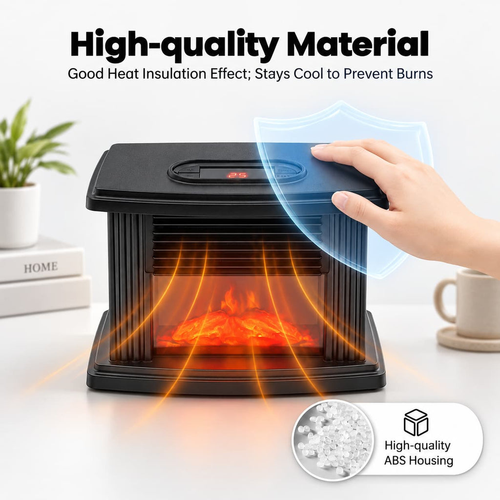1000W Freestanding Electric Fireplace