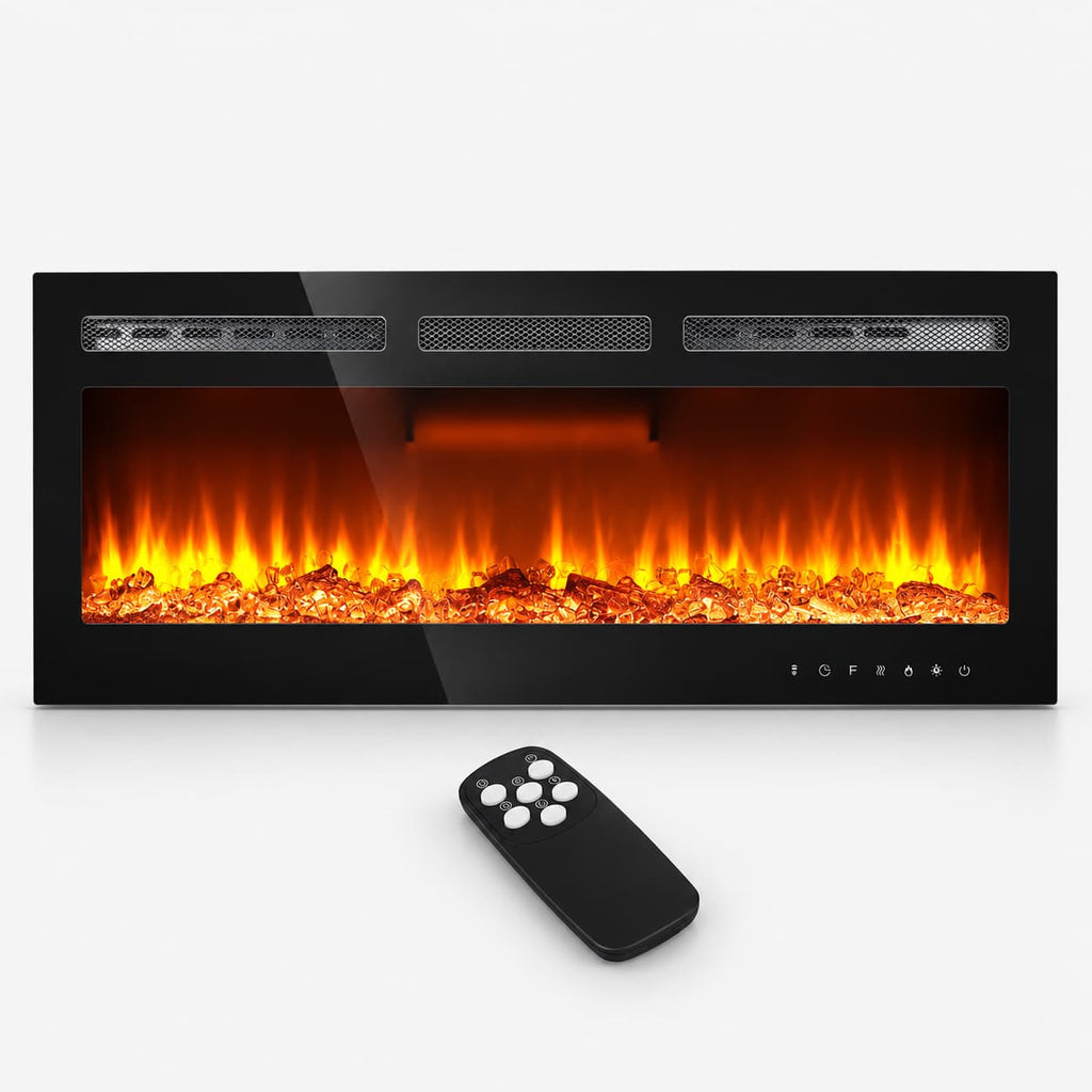 50” Recessed Electric Fireplace