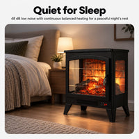 21” Three-Sided Freestanding Electric Fireplace