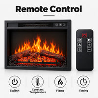 3D Flame Electric Fireplace Heater