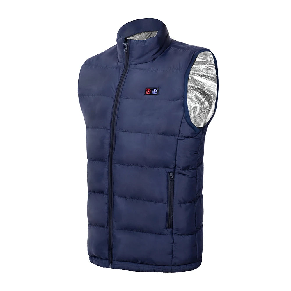Graphene Heated Vest, 9 Zones, USB Powered
