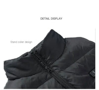 Graphene Heated Vest, 9 Zones, USB Powered