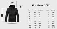 Men's Heated Down Parka, Up to 17 Zones