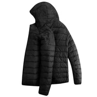 Men's Hooded Heated Parka, Smart Thermostat