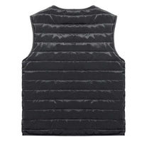 Cotton Heated Vest, 9 Zones, V-Neck, Unisex