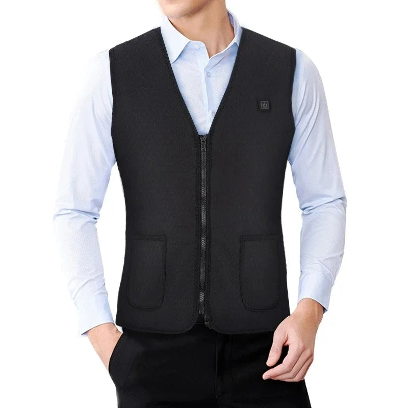 USB Heated Jacket, 5/9 Zones, 3 Levels