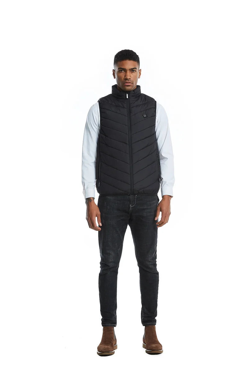 Electric Heated Bodywarmer Vest, 17 Zones