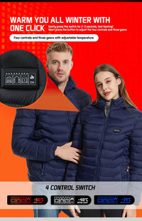 TODWARM Motorcycle Heated Jacket, 26 Zones