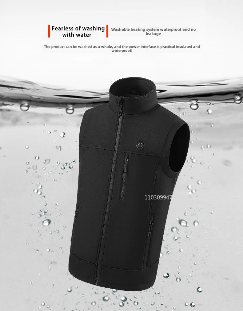 LEOSOXS 9-Zone Heated Vest, Washable