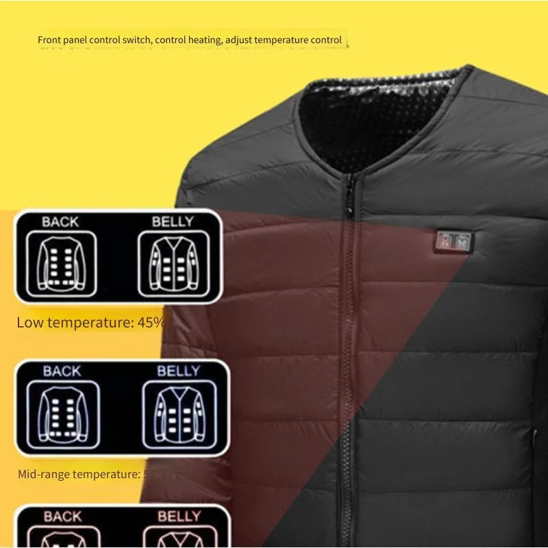Dual-Control 22-Zone Smart Heated Vest
