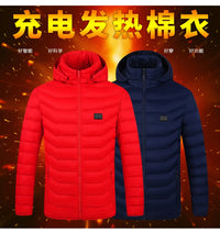 USB Heated Jacket Hoodie, Up to 31 Zones