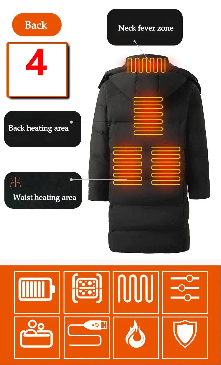 Huelora 8-Zone Heated Jacket, Ski/Trek