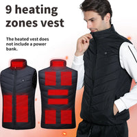 Smart Heated Vest, Up to 27 Zones, USB