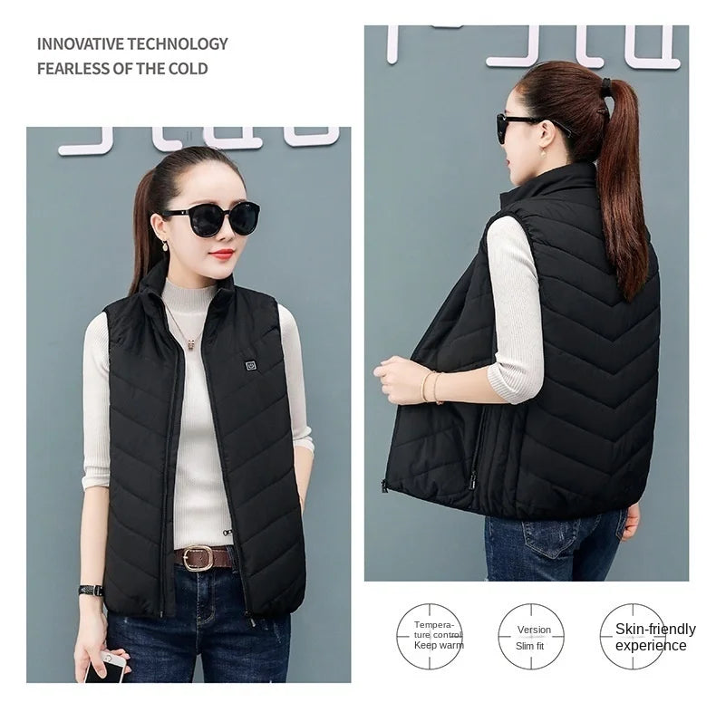 Electric Heated Bodywarmer Vest, 17 Zones