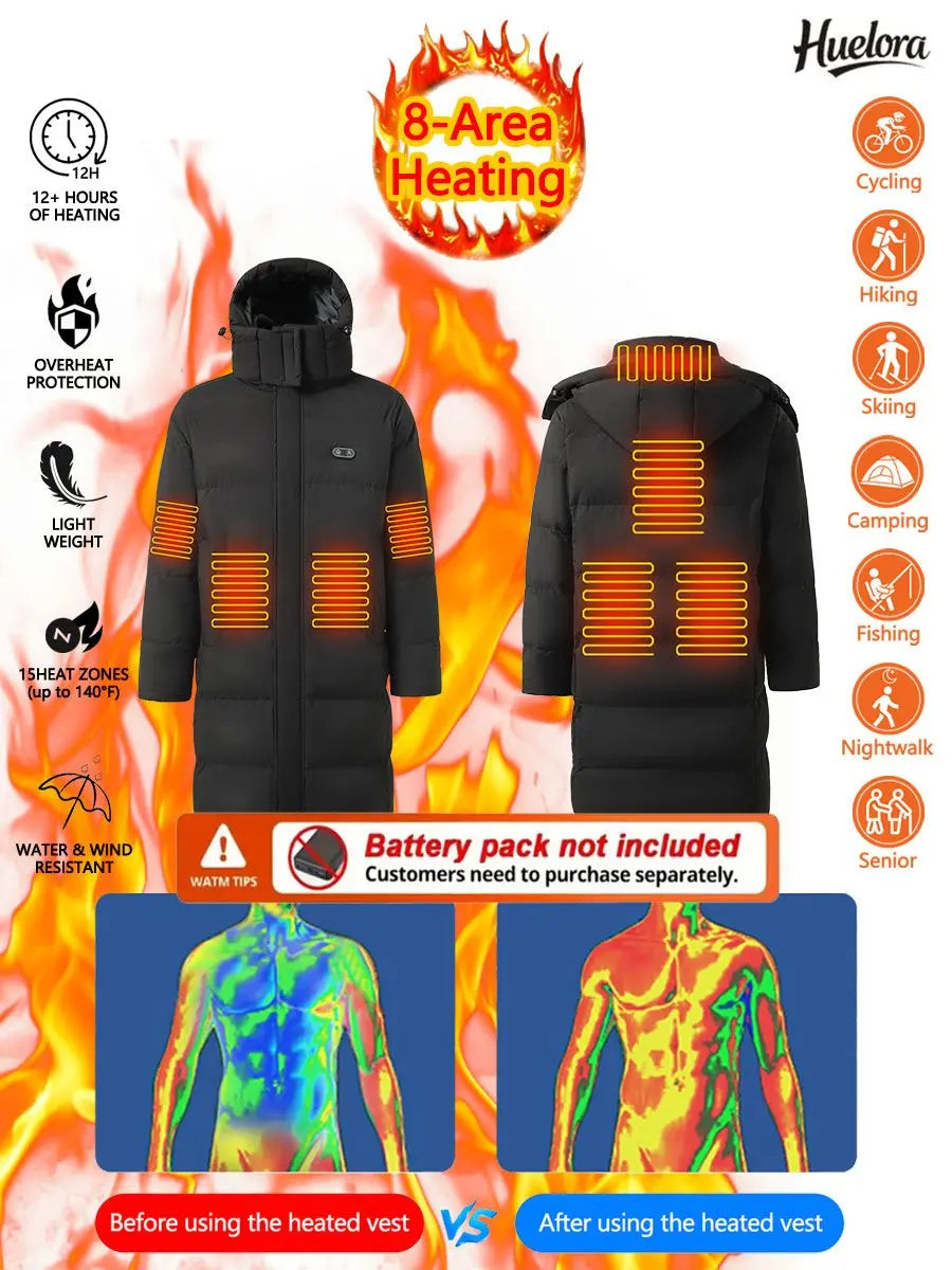 Huelora 8-Zone Heated Jacket, Ski/Trek
