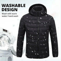 Waterproof USB Heated Jacket, Up to 31 Zones