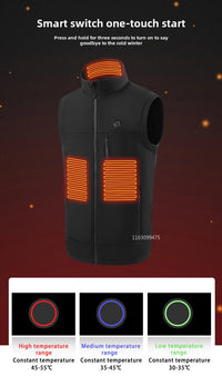 LEOSOXS 9-Zone Heated Vest, Washable
