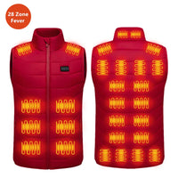 28-Zone Smart Heated Vest, Loose Fit