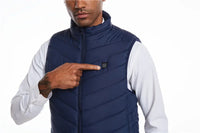 Electric Heated Bodywarmer Vest, 17 Zones