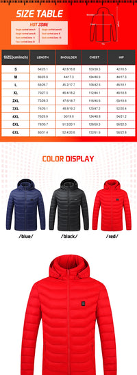TODWARM Motorcycle Heated Jacket, 26 Zones