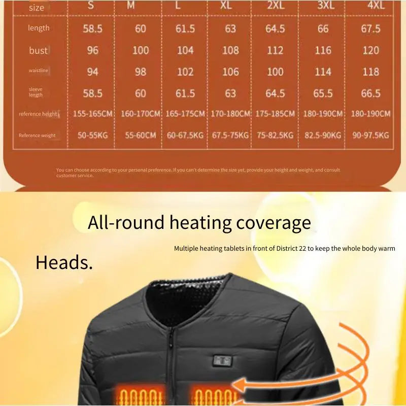 Dual-Control 22-Zone Smart Heated Vest