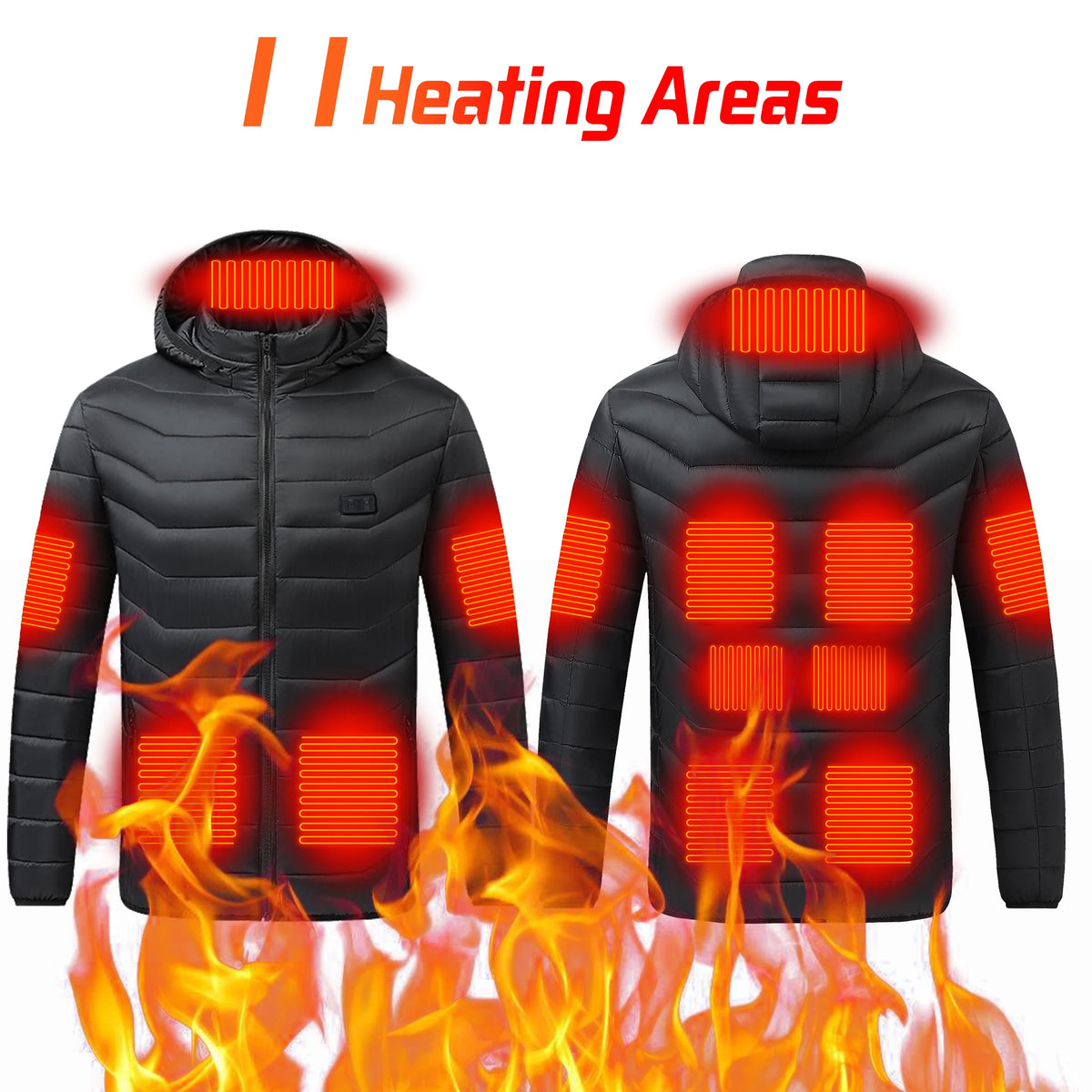TODWARM Motorcycle Heated Jacket, 26 Zones