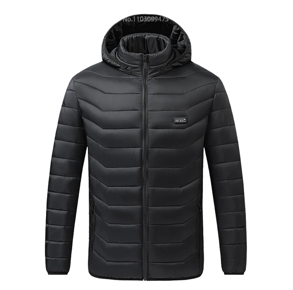 LEOSOXS Washable Heated Coat, Up to 25 Zones