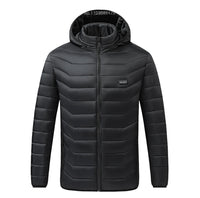 LEOSOXS Washable Heated Coat, Up to 25 Zones