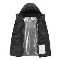 USB Heated Down Jacket, Up to 21 Zones