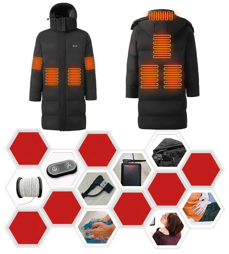 Huelora 8-Zone Heated Jacket, Ski/Trek
