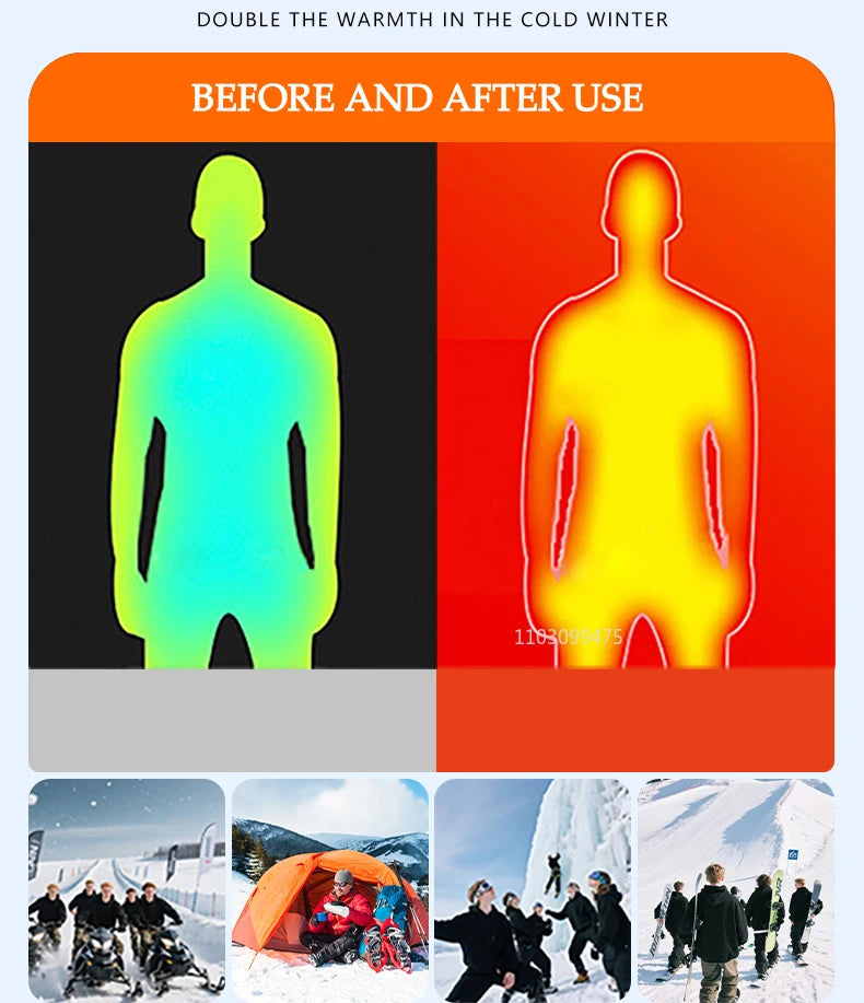 Heated Hoodie Sweatshirt, Up to 17 Zones