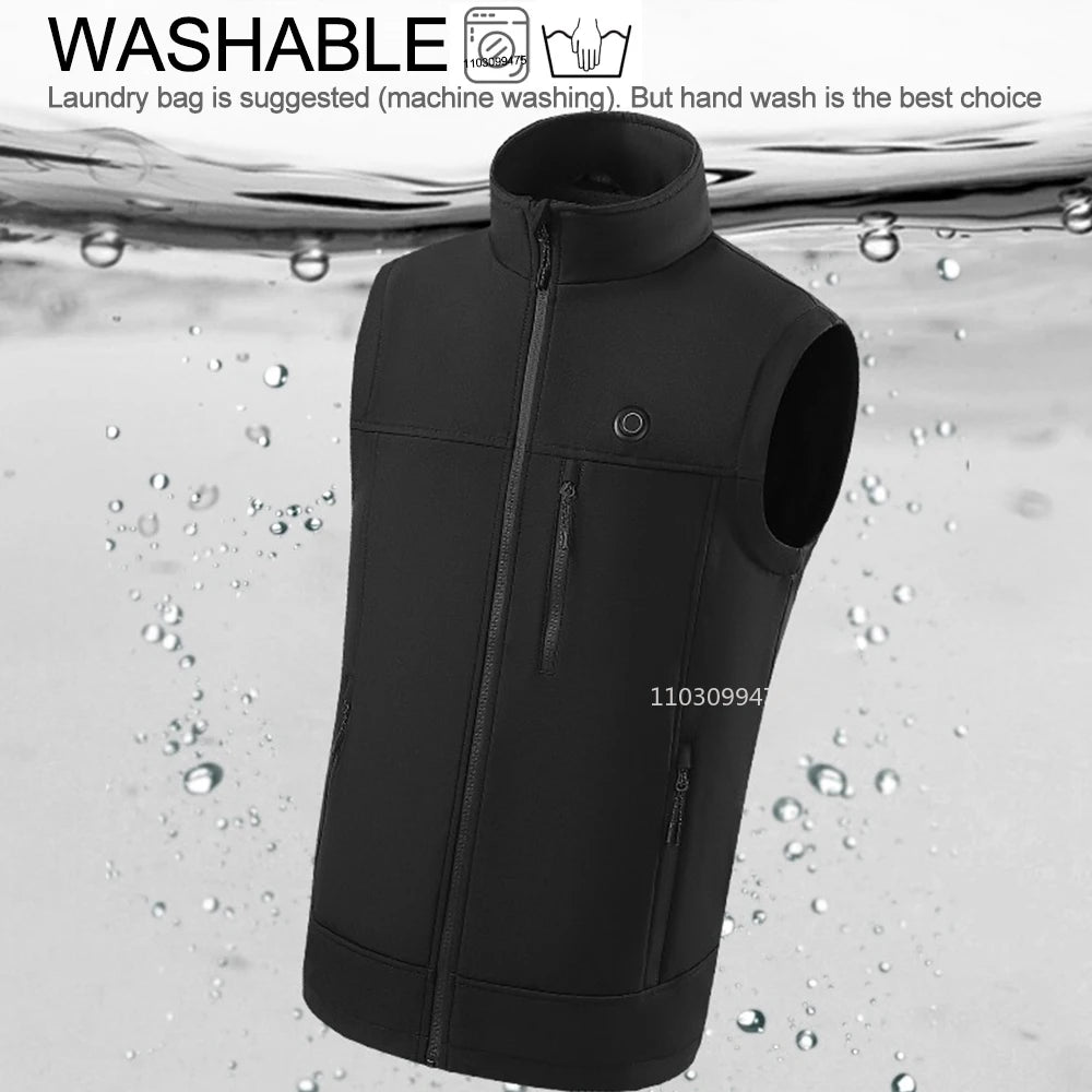 LEOSOXS 9-Zone Heated Vest, Washable