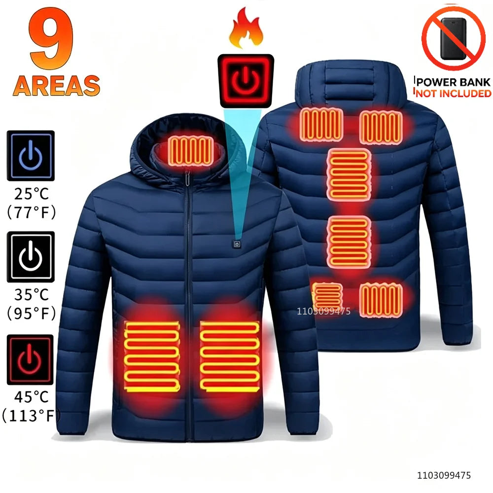 LEOSOXS Self-Heated Jacket, Up to 25 Zones