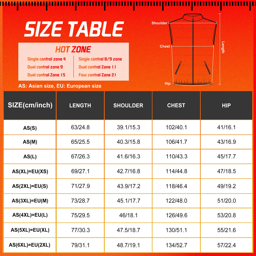 TODWARM Heated Vest, 26 Zones, 4 Controls