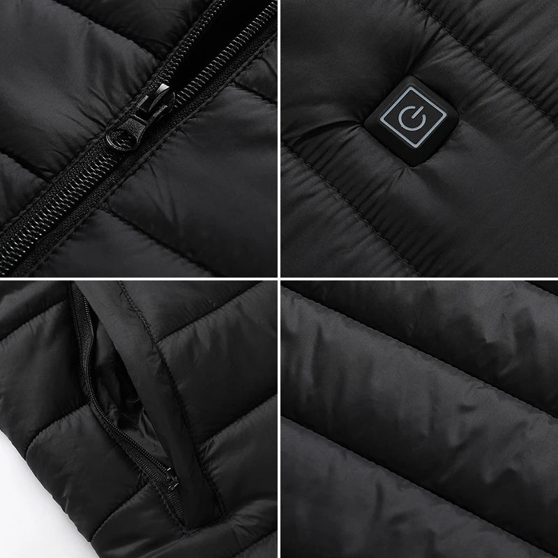 16-Zone Heated Vest, Constant Warmth