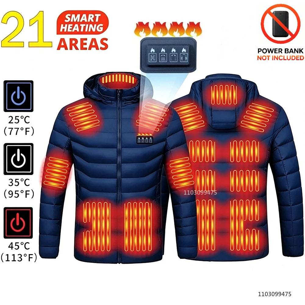 LEOSOXS Self-Heated Jacket, Up to 25 Zones