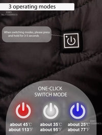 LEOSOXS Self-Heated Jacket, Up to 25 Zones