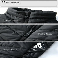 Electric Heated Bodywarmer Vest, 17 Zones