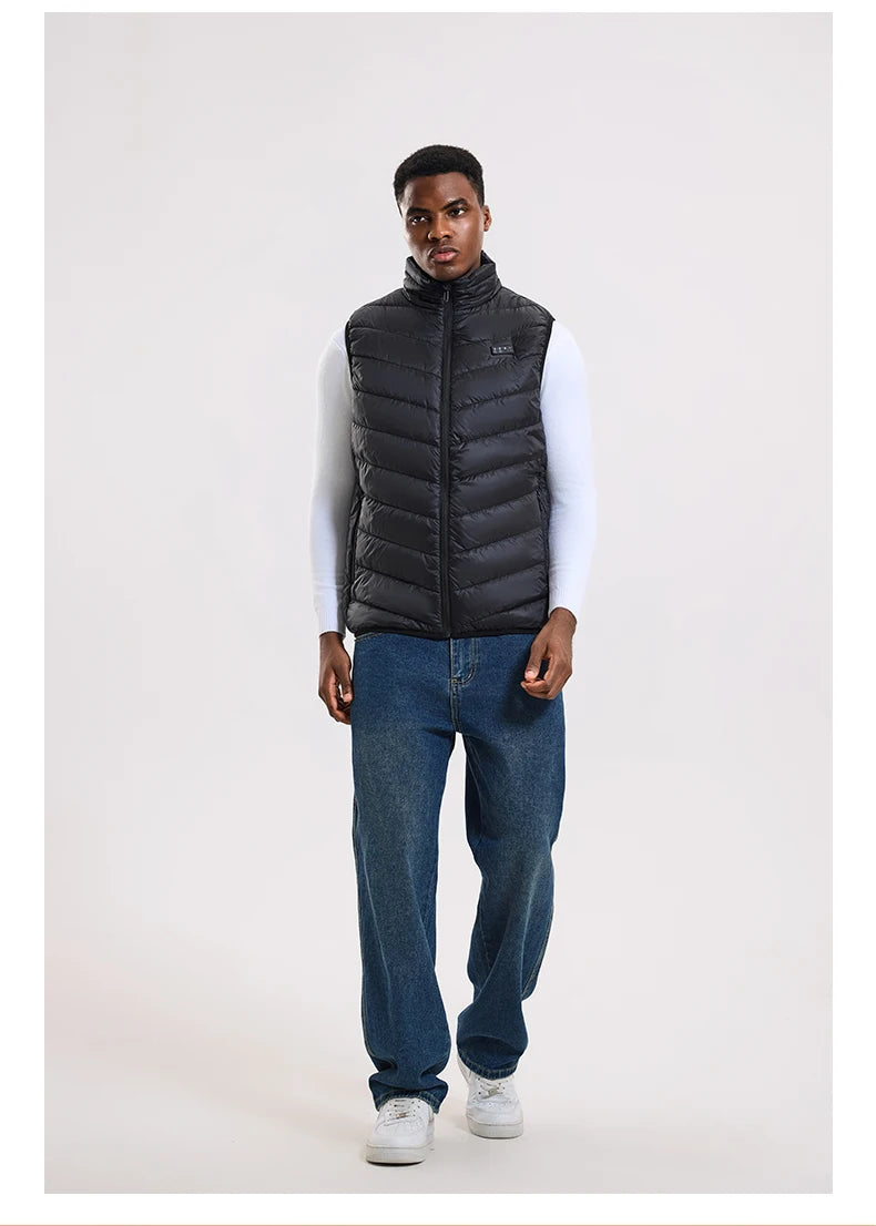 Smart Heated Vest, Up to 27 Zones, USB