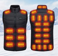 28-Zone Smart Heated Vest, Loose Fit