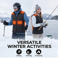 Smart Heated Vest, 21 Zones, 3 Heat Levels
