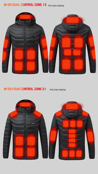 TODWARM Motorcycle Heated Jacket, 26 Zones