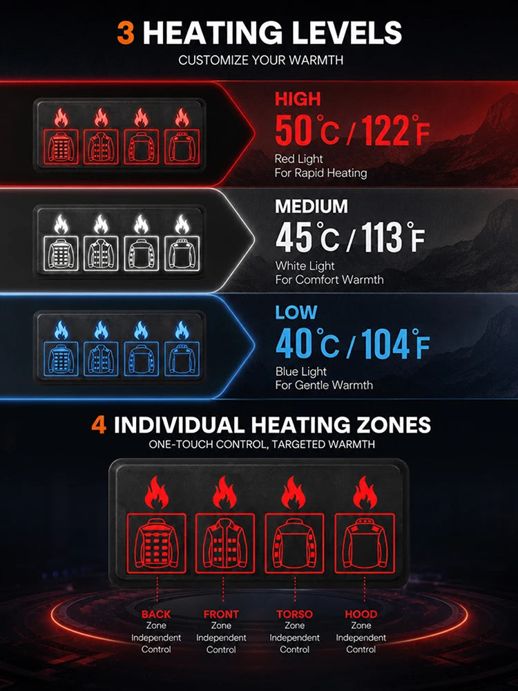 FLY RACEDIV Heated Jacket, Up to 39 Zones