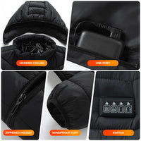 TODWARM Motorcycle Heated Jacket, 26 Zones