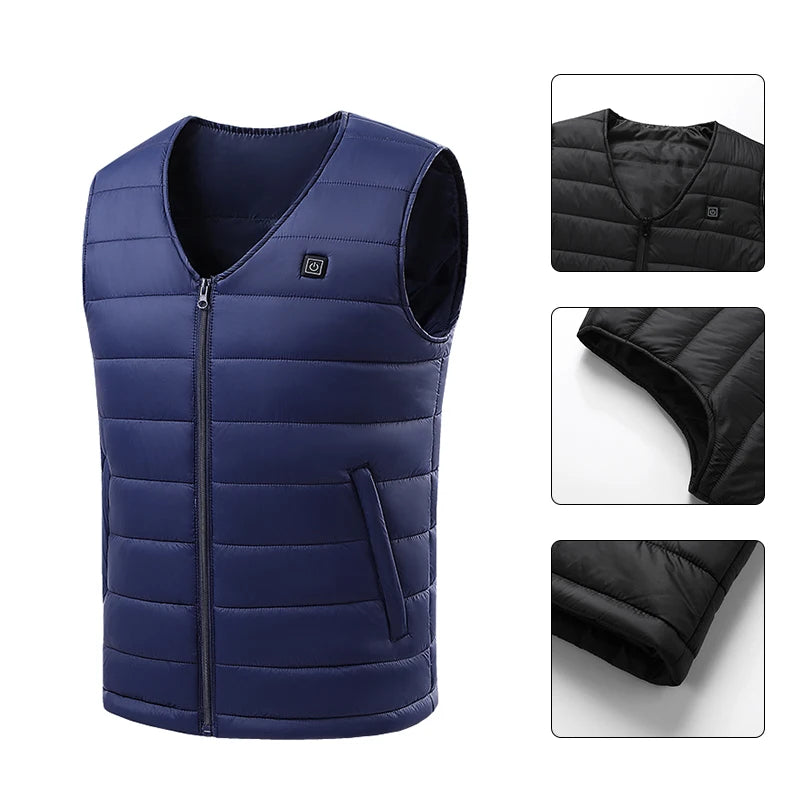 16-Zone Heated Vest, Constant Warmth