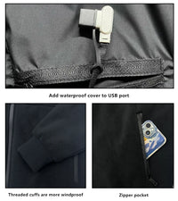 Muninako Polar Fleece Heated Jacket, 8 Zones