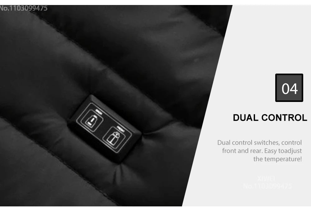 LEOSOXS Self-Heated Jacket, Up to 25 Zones